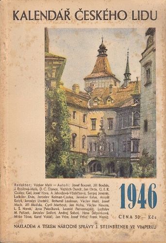 Kalendar ceskeho lidu 1946 - Maly Vaclav  redaktor | antikvariat - detail knihy