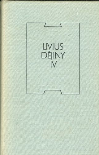 Dejiny IV - Livius | antikvariat - detail knihy
