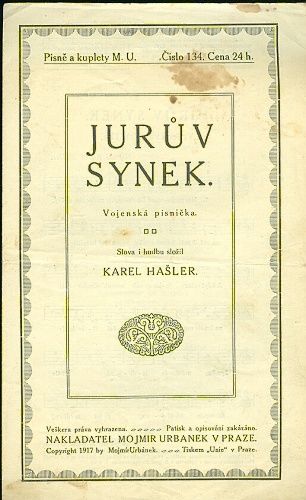 Juruv synek - Hasler Karel | antikvariat - detail knihy