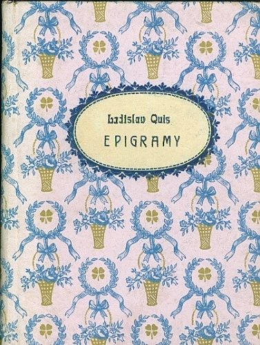 Epigramy - Quis Ladislav | antikvariat - detail knihy