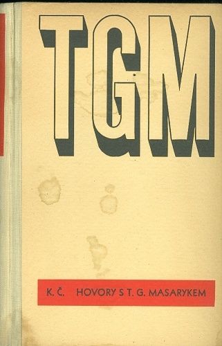 Hovory s T G Masarykem - Capek Karel | antikvariat - detail knihy