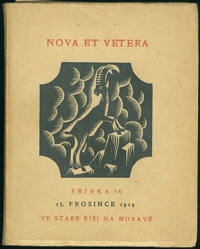 NOVA ET VETERA  Sbirka 34 | antikvariat - detail knihy