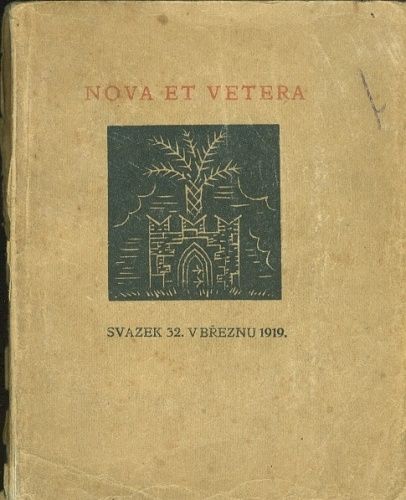 NOVA ET VETERA  Sbirka 32 | antikvariat - detail knihy