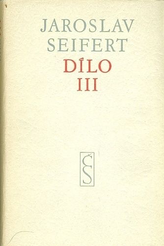 Dilo III 1937  1952 - Seifert Jaroslav | antikvariat - detail knihy