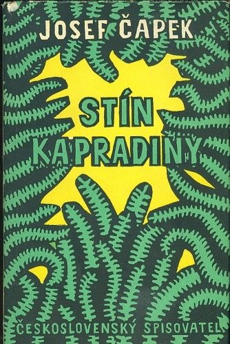Stin kapradiny - Capek Josef | antikvariat - detail knihy