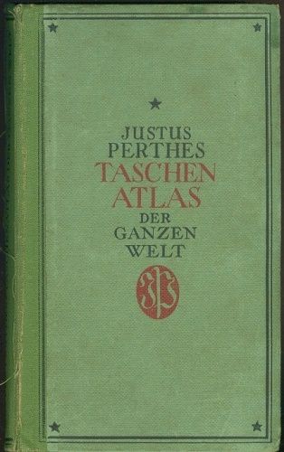 Justus Perthes Taschenatlas der gancen welt | antikvariat - detail knihy