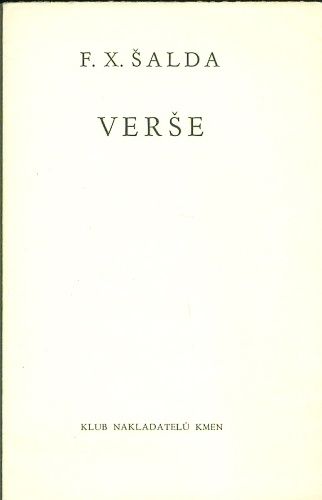 Verse - Salda F X | antikvariat - detail knihy