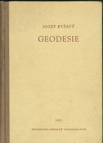 Geodesie - Rysavy Josef | antikvariat - detail knihy