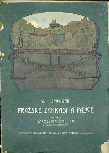 Prazske zahrady a palace  Dojmy crty a nalady - Jerabek Lubos Dr | antikvariat - detail knihy