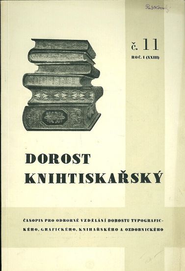 Dorost kniharsky c 11 roc XXIII | antikvariat - detail knihy