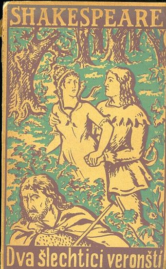 Dva slechtici veronsti - Shakespeare William | antikvariat - detail knihy