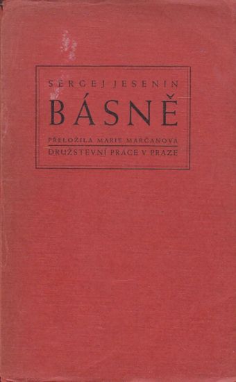 Basne - Jesenin Sergej | antikvariat - detail knihy