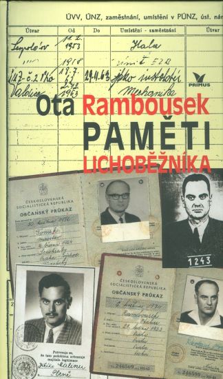 Pameti Lichobeznika  Pameti agenta  chodce - Rambousek Ota | antikvariat - detail knihy