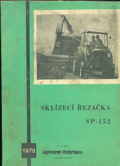 Sklizeci rezacka SP  152 | antikvariat - detail knihy