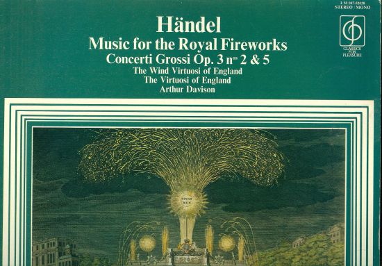 Music for the Royal Fireworks - Handel | antikvariat - detail knihy