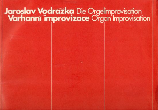 Varhani improvizace  Jaroslav Vodrazka | antikvariat - detail knihy