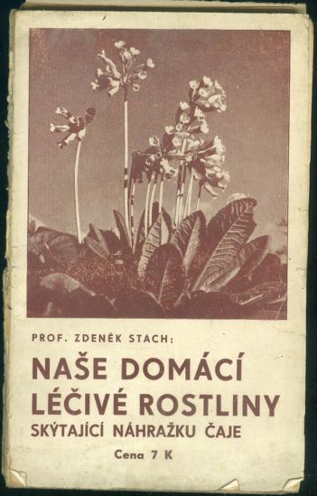 Nase domaci lecive rostliny skytajici nahrazku caje - Stach Zdenek Prof | antikvariat - detail knihy