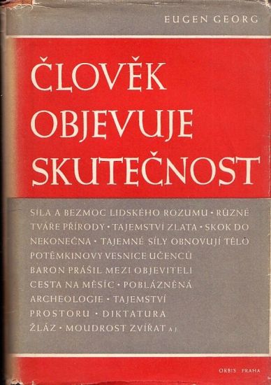 Clovek objevuje skutecnost - Georg Eugen | antikvariat - detail knihy