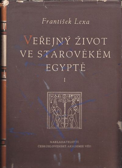 Verejny zivot ve starovekem Egypte III - Lexa Frantisek | antikvariat - detail knihy