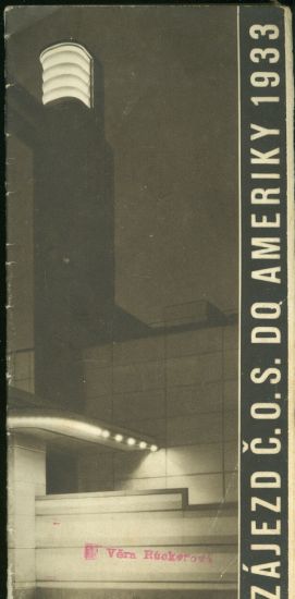 Zajezd COS do Ameriky 1933 Sokol | antikvariat - detail knihy