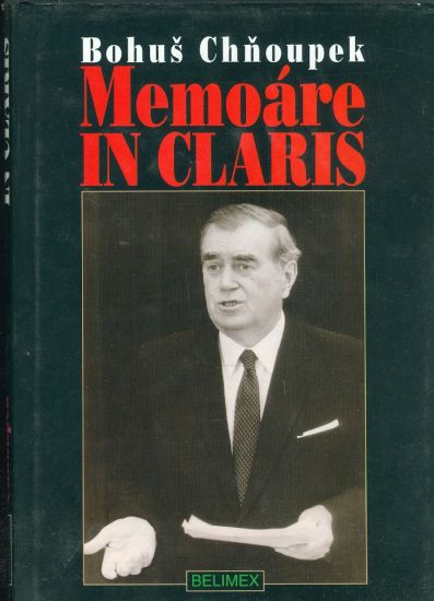 Memoare in Claris - Chnoupek Bohus | antikvariat - detail knihy
