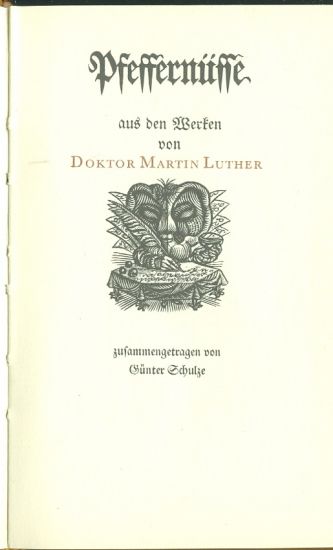 Pfeffernusse - Luther Martin Doktor | antikvariat - detail knihy