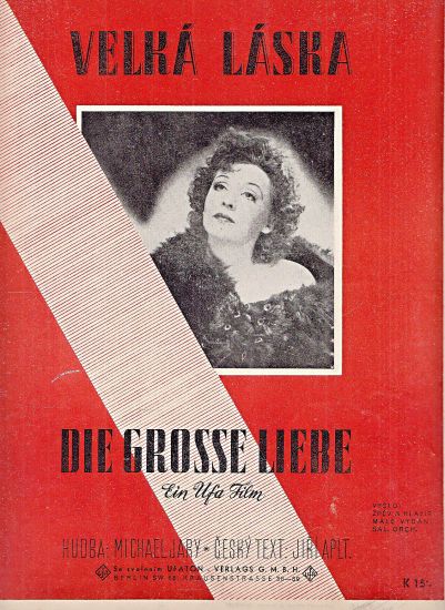 Velka laska Die grosse liebe - Jary Michael Aplt Jiri | antikvariat - detail knihy