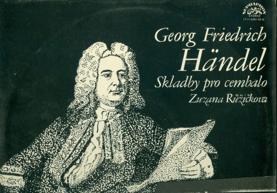 Skladby pro cembalo Zuzana Ruzickova - Handel Georg Friedrich | antikvariat - detail knihy