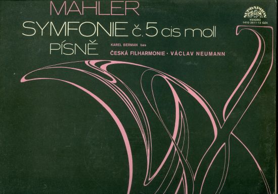 Symfonie c 5 cis moll pisne V Neuman  Ceska filharmonie - Mahler Gustav | antikvariat - detail knihy