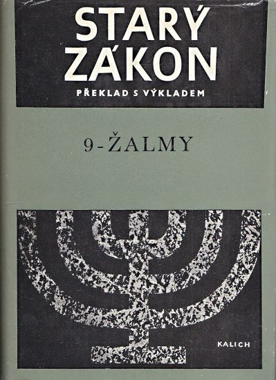 Stary zakon  preklad s vykladem 9  Zalmy | antikvariat - detail knihy