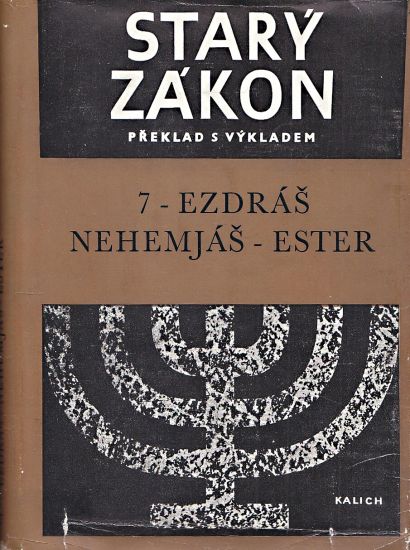 Stary zakon  preklad s vykladem 7  Ezdras Nehemjas Ester | antikvariat - detail knihy