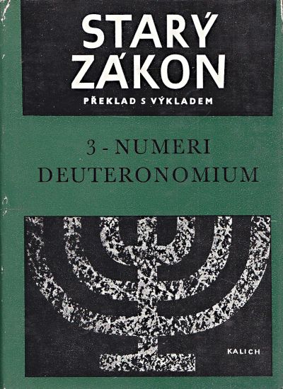 Stary zakon  preklad s vykladem 3  Numeri a Deuteronomium | antikvariat - detail knihy