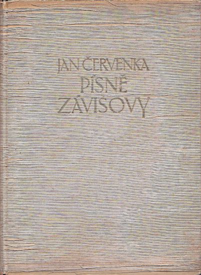 Pisne Zavisovy - Cervenka Jan | antikvariat - detail knihy
