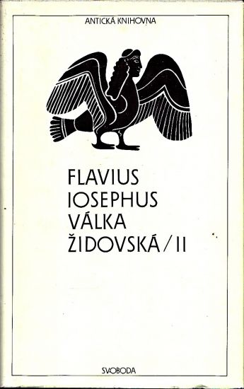 Valka zidovska II - Flavius Josephus | antikvariat - detail knihy