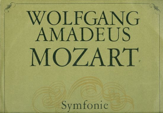 Symfonie Es dur K 184 C dur K 338 D dur Parizska K 297 - Wolfgang Amadeus Mozart | antikvariat - detail knihy