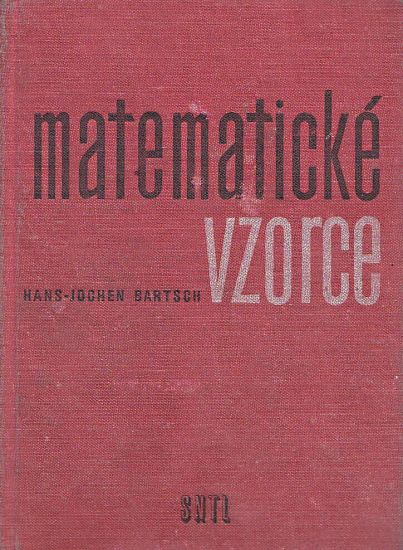 Matematicke vzorce - Bartsch HansJochen | antikvariat - detail knihy