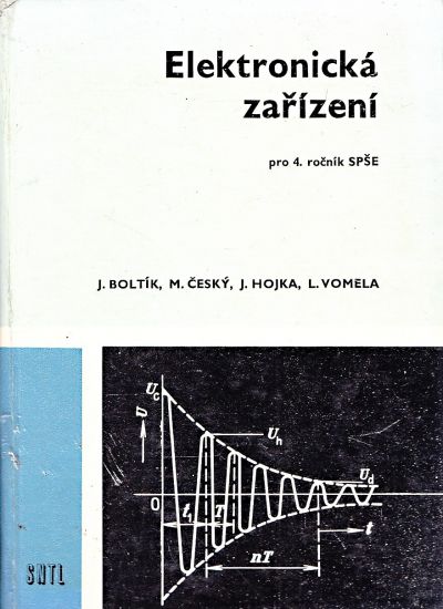 Elektronicka zarizeni pro 4rocnik SPSE - Botlik J Cesky m Hojka J Vomela L | antikvariat - detail knihy