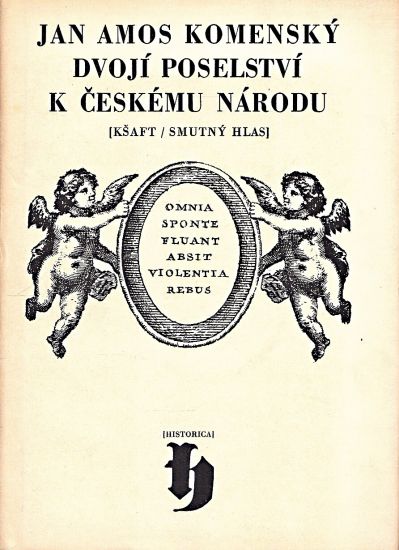 Dvoji poselstvi k ceskemu narodu - Komensky Jan Amos | antikvariat - detail knihy