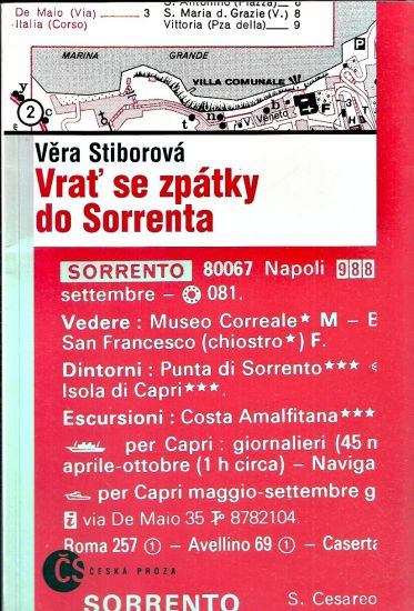 Vrat se zpatky do Sorrenta - Stiborova Vera | antikvariat - detail knihy