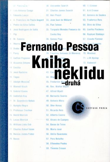 Kniha neklidu  druha - Pessoa Fernando | antikvariat - detail knihy