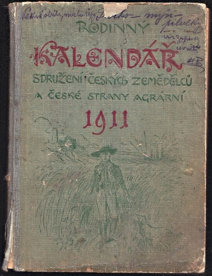 Rodinny kalendar na rok 1911 - Jun Antonin rediguje | antikvariat - detail knihy