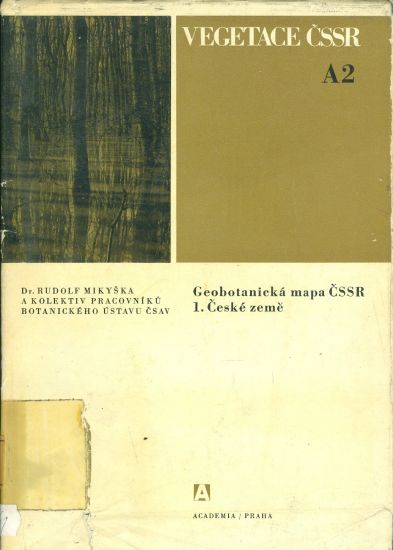 Vegetace CSSR  Geobotanicka mapa CSSR 1 Ceske zeme - Mikyska R Dr a kolektiv | antikvariat - detail knihy