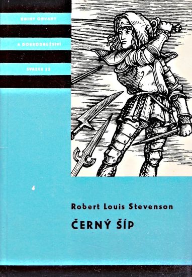 Cerny sip - Stevenson Robert Louis | antikvariat - detail knihy