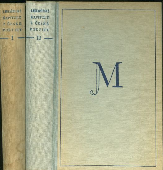 Kapitoly z ceske poetiky I  II - Mukarovsky Jan | antikvariat - detail knihy