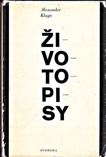 Zivotopisy - Kluge Alexander | antikvariat - detail knihy