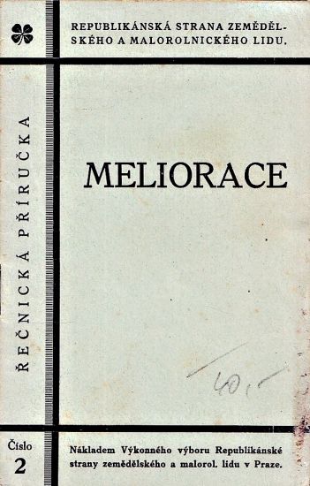 Meliorace  Recnicka prirucka c2 | antikvariat - detail knihy