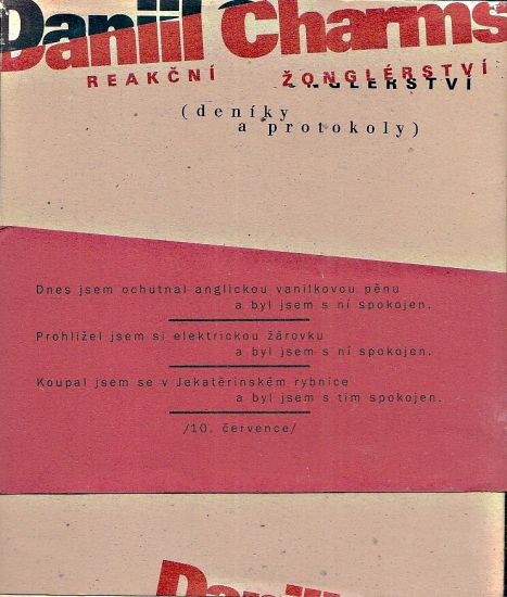 Deniky a protokoly - Charms Daniil | antikvariat - detail knihy