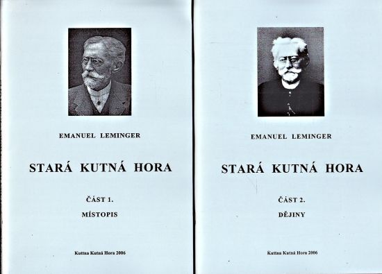 Stara Kutna Hora   Mistopis cast 12 - Leminger Emanuel | antikvariat - detail knihy