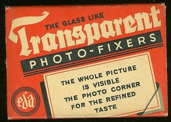 Papirova krabicka  ruzky na lepeni fotografii | antikvariat - detail knihy