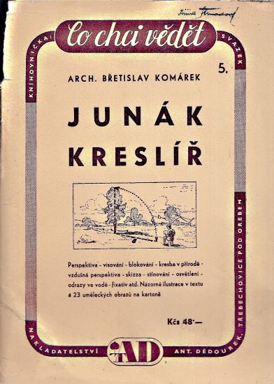 Junak kreslir - Komarek Bretislav | antikvariat - detail knihy